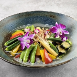 朝食バイキング　7月・8月限定でご提供■夏野菜の煮浸し■