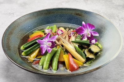 朝食バイキング　7月・8月限定でご提供■夏野菜の煮浸し■