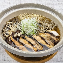 ■鮭と木ノ子の土佐鍋■9月　週末限定　朝食バイキング　秋メニュー