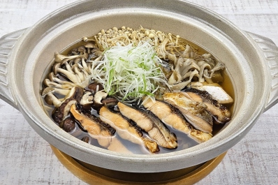 ■鮭と木ノ子の土佐鍋■9月　週末限定　朝食バイキング　秋メニュー