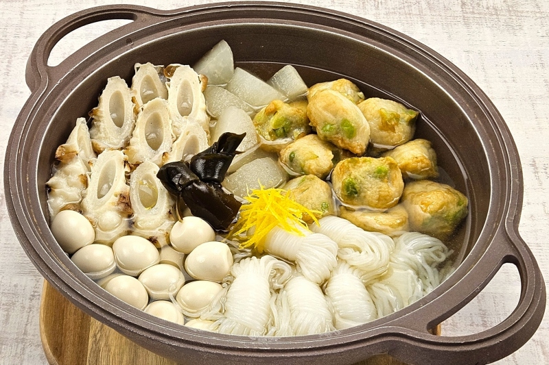 ■柚子おでん■12月　週末限定　朝食バイキング　冬メニュー