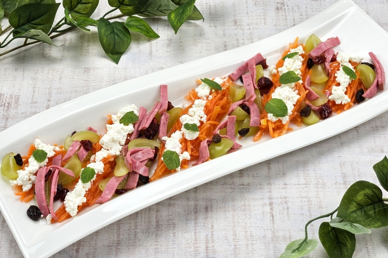 ■キャロットラペとカッテージチーズのサラダ■1月　週末限定　朝食バイキング　冬メニュー