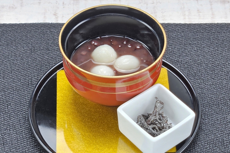 ■白玉ぜんざい■1月限定　朝食バイキング　冬メニュー