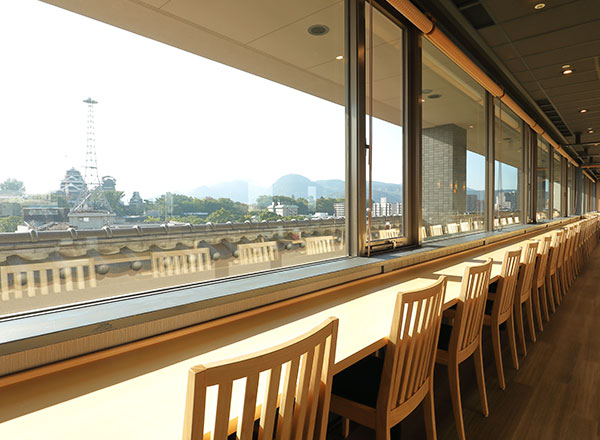 熊本城が見える朝食レストラン 六花 -Rokka-